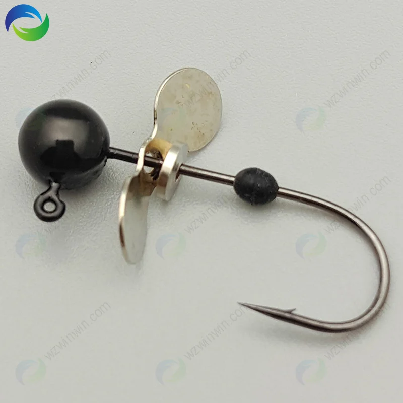New Tungsten Propeller Jig Head Fishing Jig And Sinker Buy Tungsten