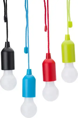 Hanging Outdoor Handy Led Pull Cord Bulb Light,portable Lighting Pull 