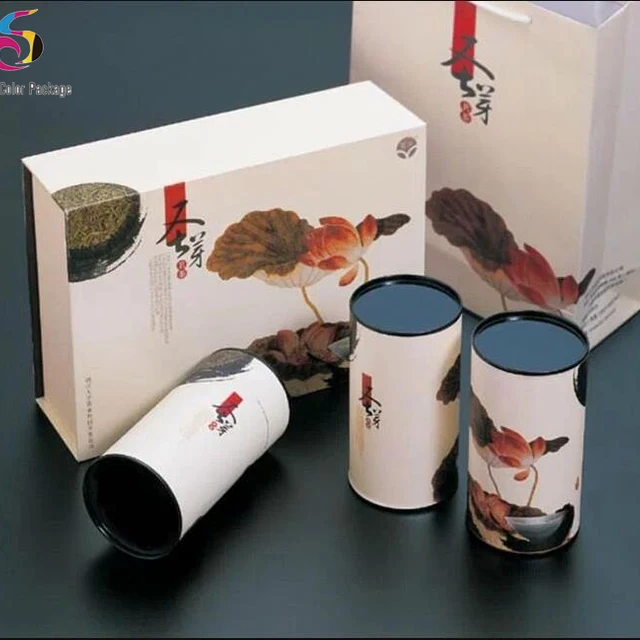 custom empty fancy chinese tea gift packing boxes for gift tea