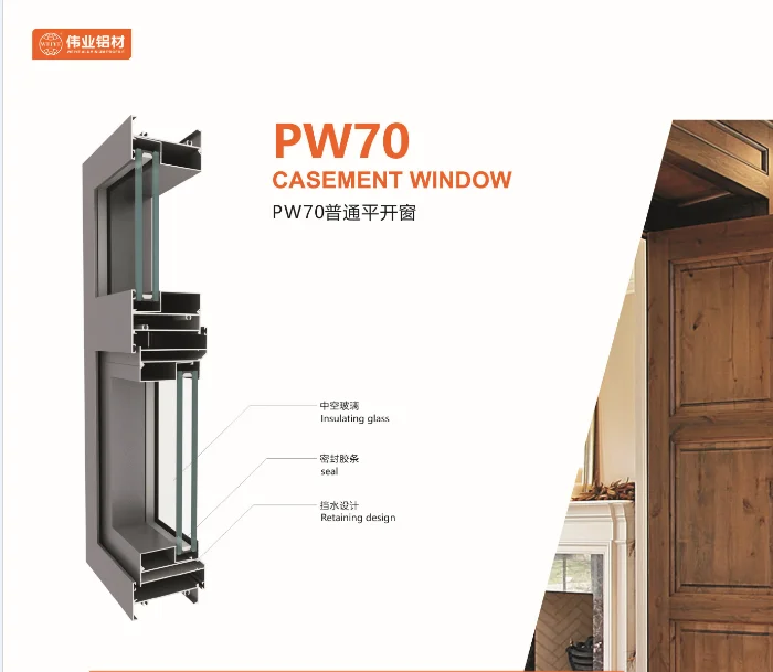 aluminum window sunshade for house price for nepal market double swing window