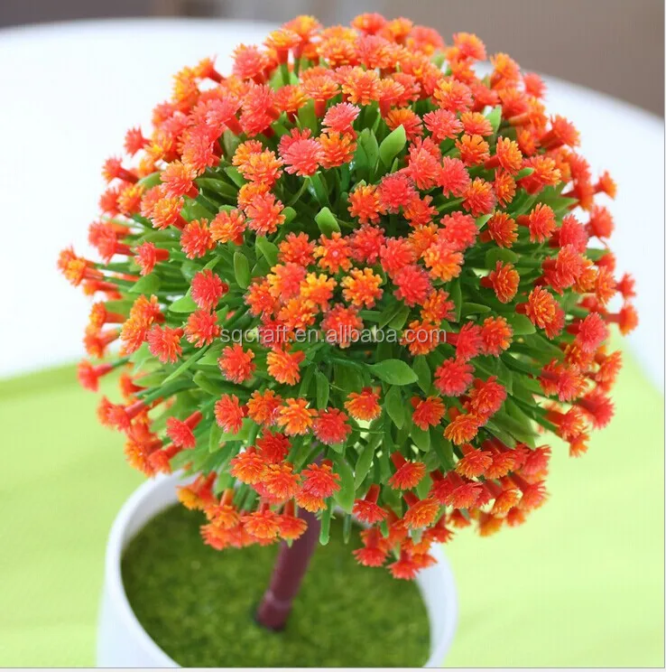 Artificial bonsai Outdoor Gifts Design Simulation Potted Flower Office
