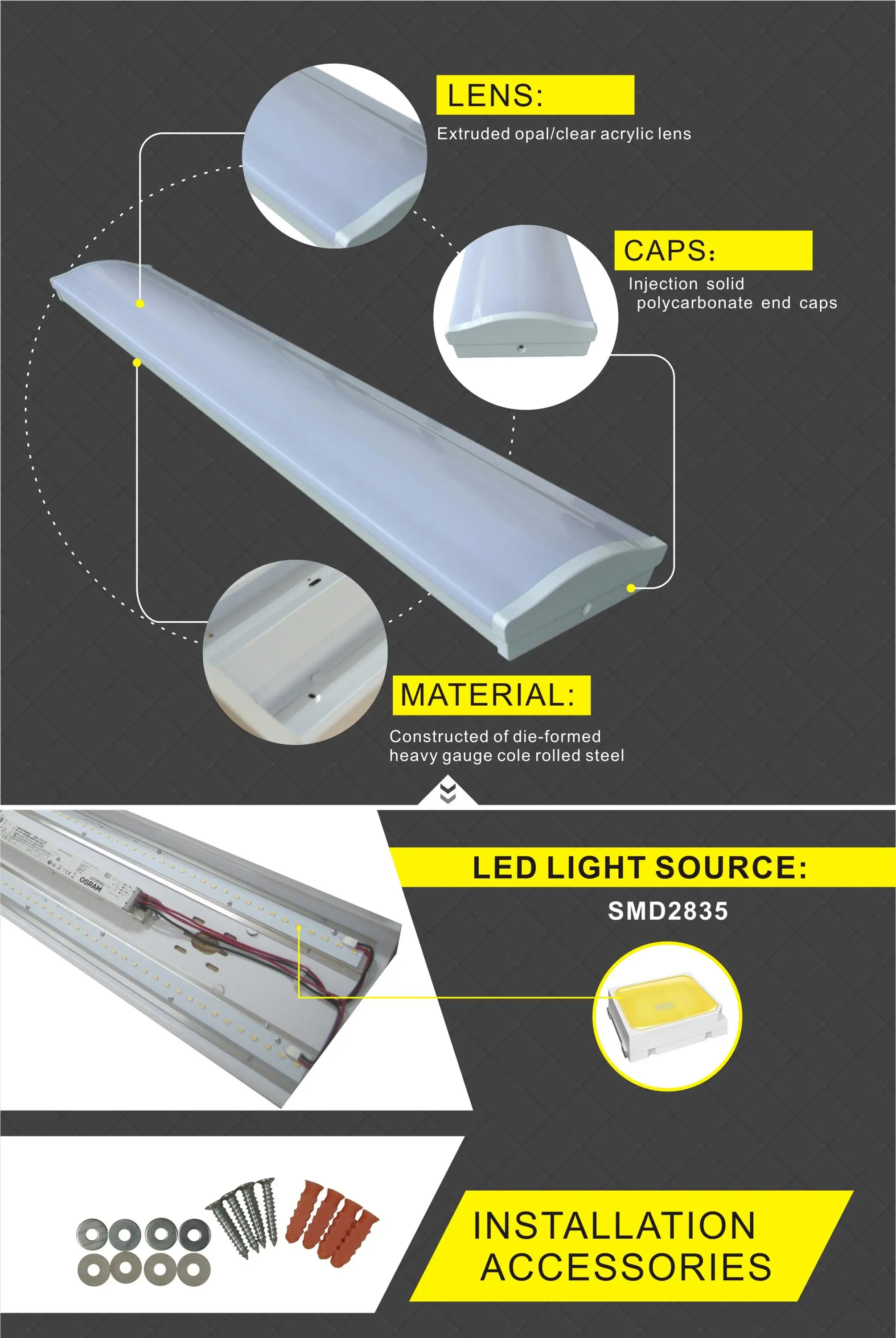 factory manufacturer dimmable led panel