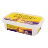 250g Disposable PP Plastic Square Cheese Box With IML Label Printing Logo, IML Sweet Plastic Cheese Cup