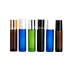 2019 essential oil black matte 10 ml amber roller bottles