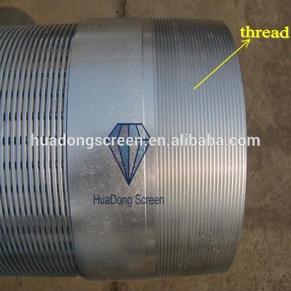 product-600-600 10 Inch 0.5mm Slot Stainless Steel 316 Johnson Strainer Screen Filter For Drilling Well