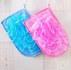 Wholesale bath sponge brush shower scrubbers nylon exfoliating bath glove