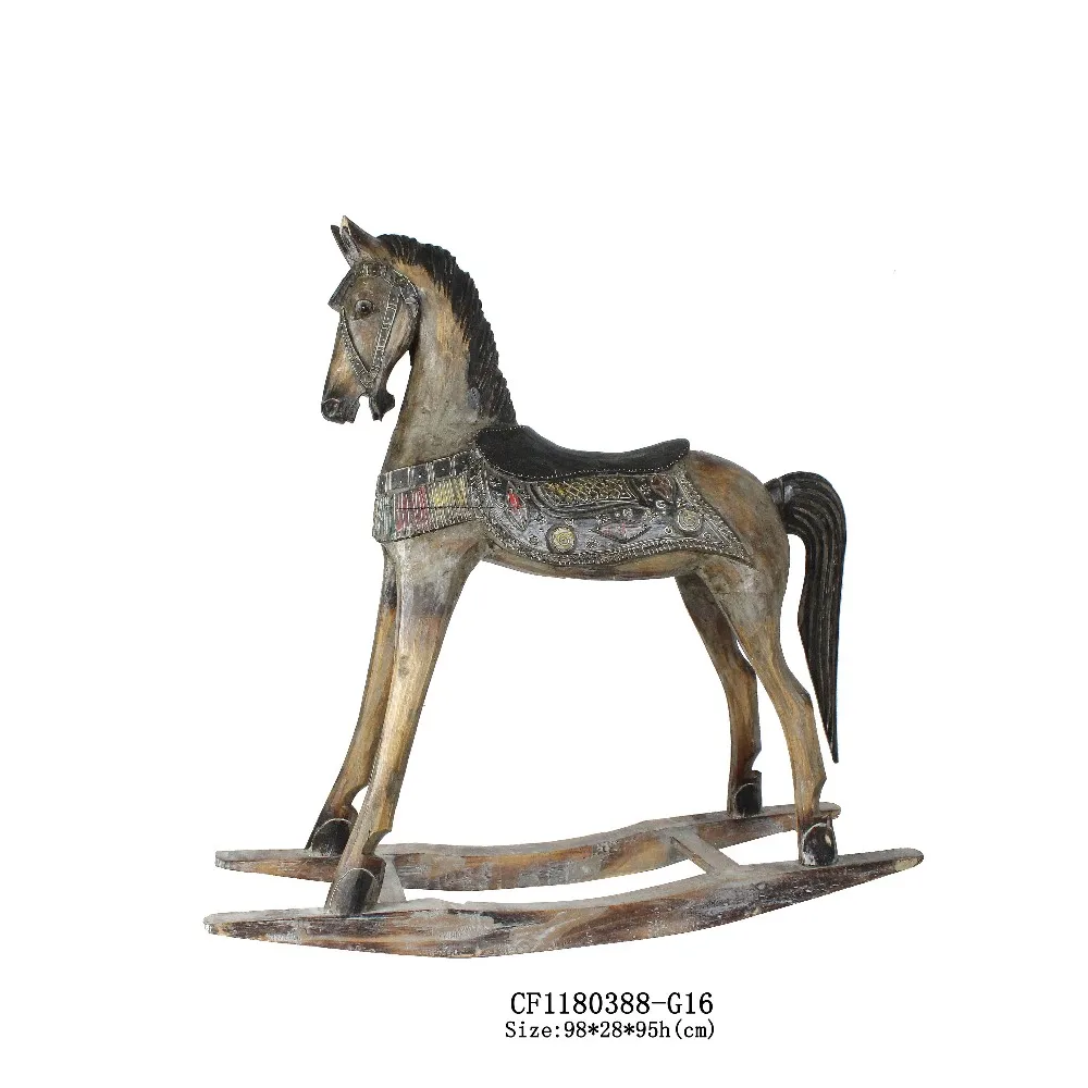 Resin lifelike animal sculpture hand painted statue horse bookend home decor paperweight bookend supplier