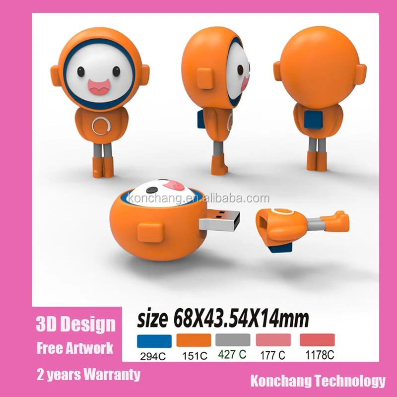 Fancy Kids Cartoon USB Flash Drive Movie Character Horse Animal Pendrive USB Stick For School Promotion Gift - ANKUX.COM