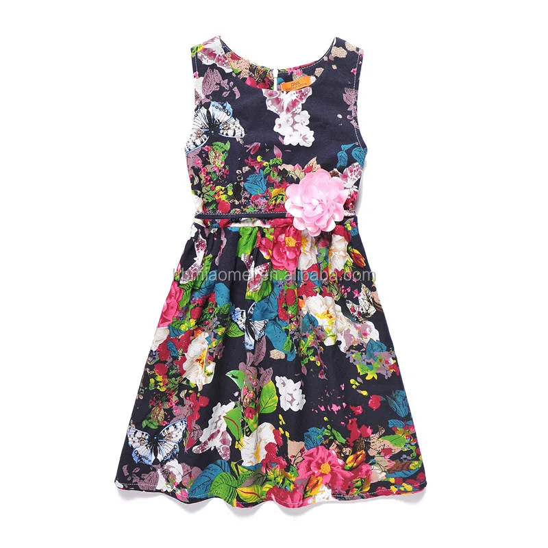 flower print long frock