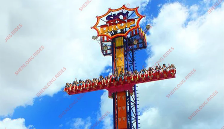 Shenlong Manufacturer Amusement Park Free Fall Tower Rides For Sale.jpg