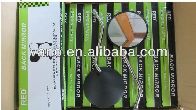 Motorcycle body parts side mirror,QY134 motorcycle rear view mirror