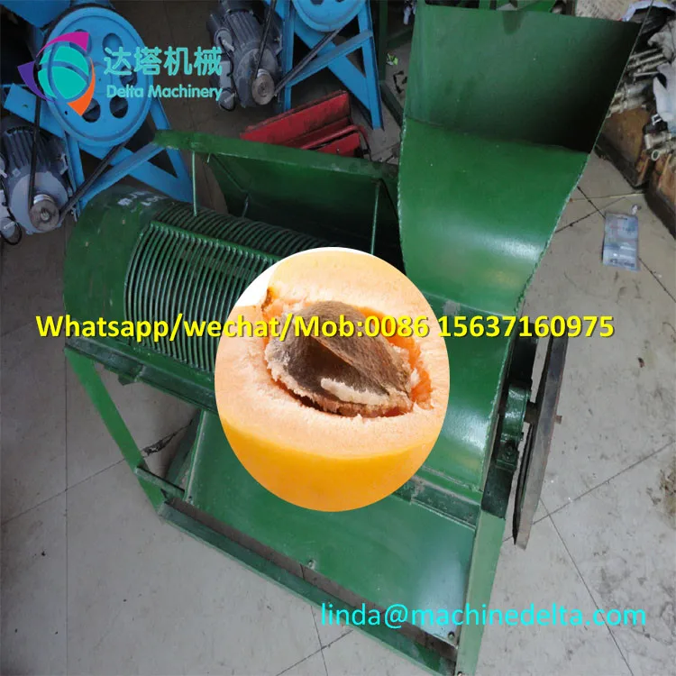 details of fresh almond seed removing machine