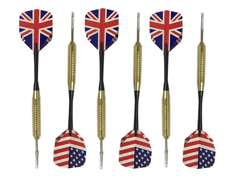China Factory Brass Cheap Darts Set With Plastic Flight And Shaft For