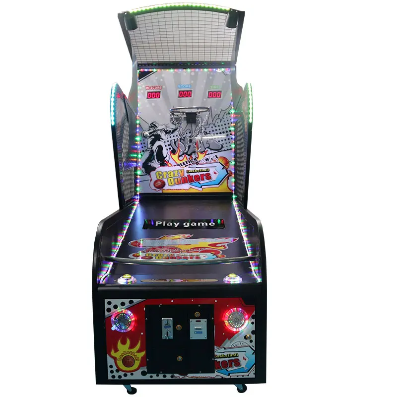 Best Price Amusement Center Use Coin Operated Electronic Basketball