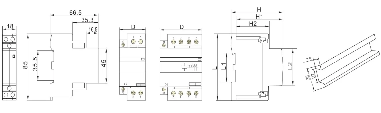 Schneider electric ict 25a схема подключения