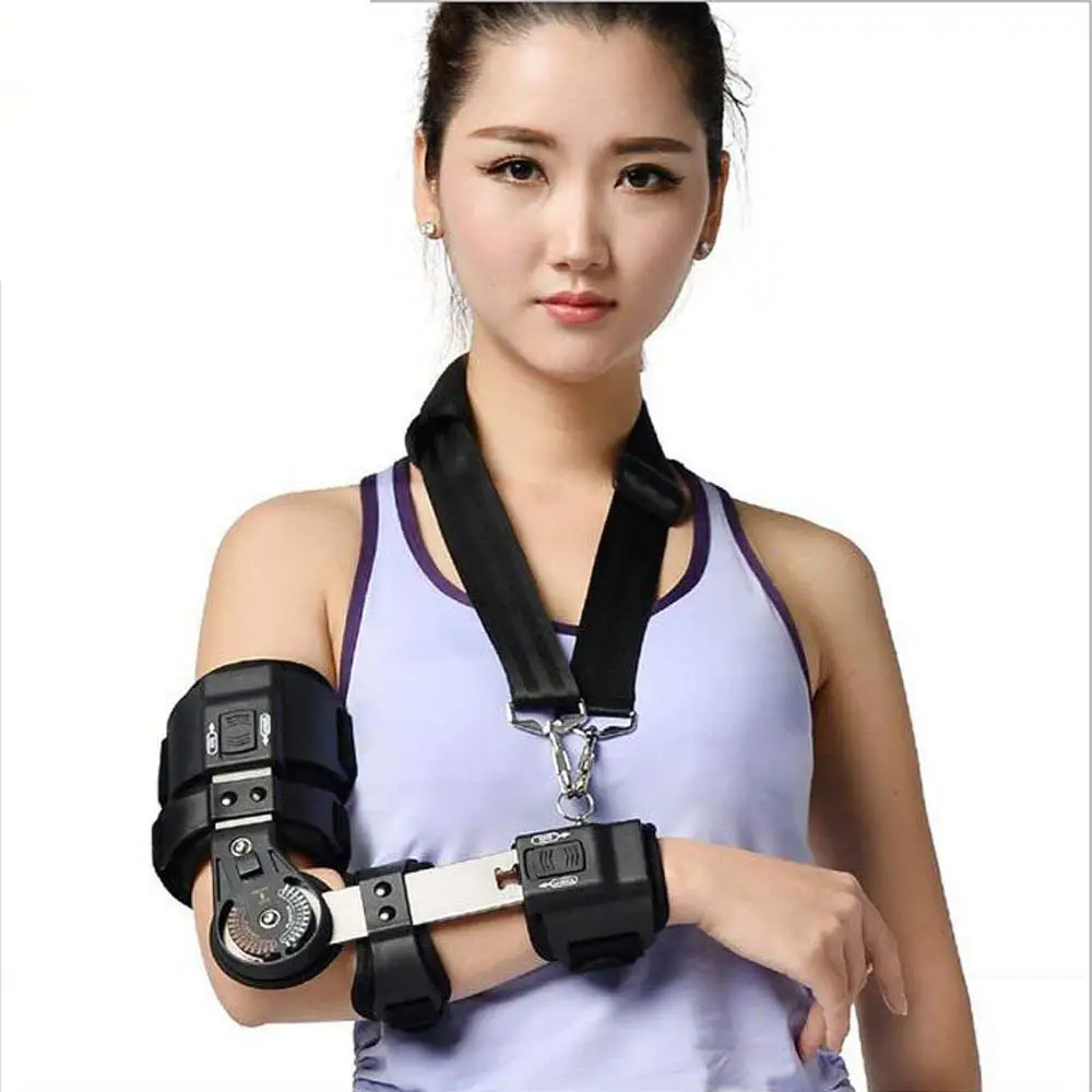 Buy Adjustable Elbow Brace arm Support Stretched Straight Cerebral ...