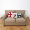 hot sale two seater Salon Rocking Antique Recliner master leather Sofa