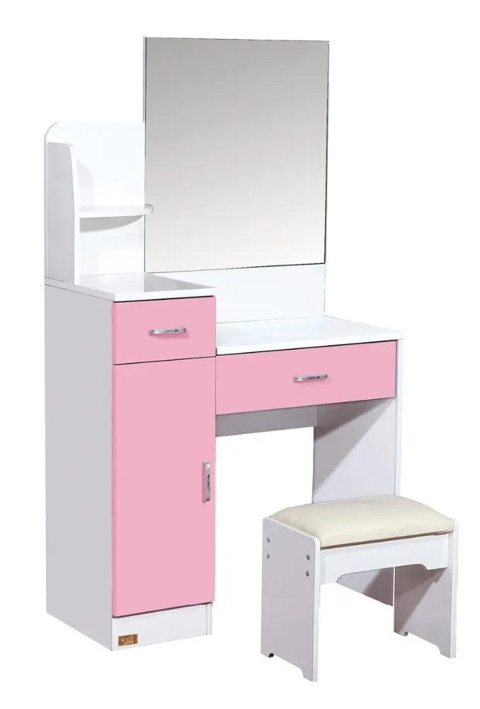 Hot Sale Home Furniture Pink Color Mdf Wooden Makeup Glass Cheap Used Bedroom Dressers For Sale Buy Modern Pink Color Dressers Bedroom Dresser