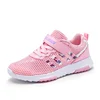 Summer breathable mesh boy gril casual shoes pink sneakers shoes big size china factory price