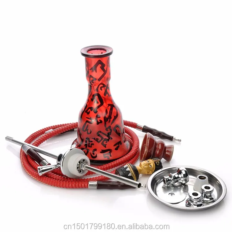 Beautifully Carved Head Pipe Stem Hookah For Sale 2 Hose Arabian Shisha