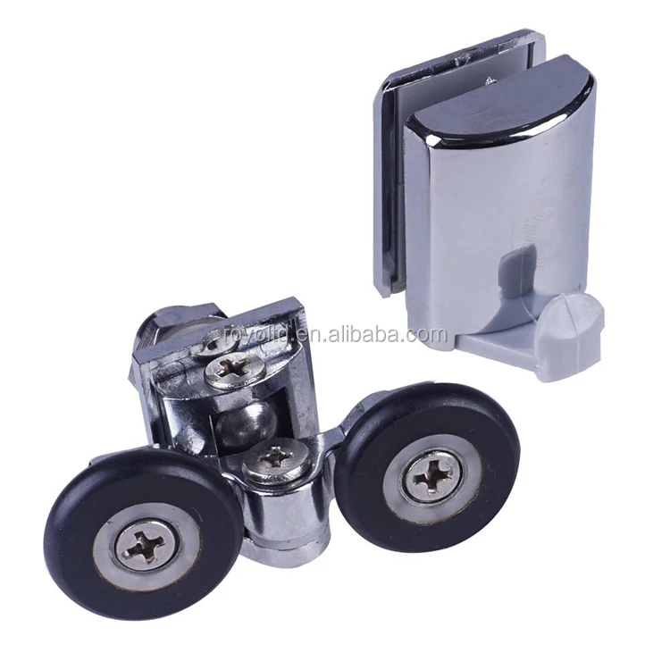 HORIALENCE Duschtür Führungen - 2 Stück Verstellbare Stopper