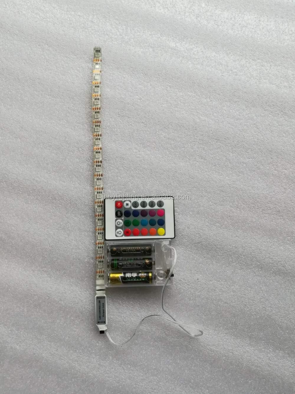 battery led strip lights with remote