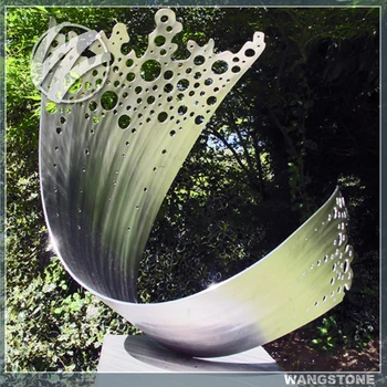 Wholesale Modern Metal Garden Art Waveform Sculptures - Buy Metal ... Wholesale Modern Metal Garden Art Waveform Sculptures - Buy Metal ...