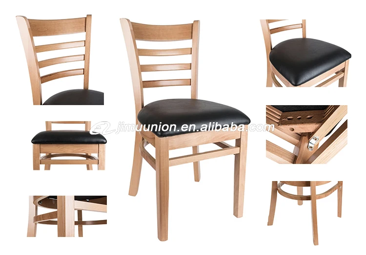 French antique Vintage Style Dining Chair For Restaurant solid Wooden carved back Dining Chair for restaurant used