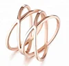 Retail Online Shopping Hollow Nest Ring Women Rose Gold Jewelry Ring