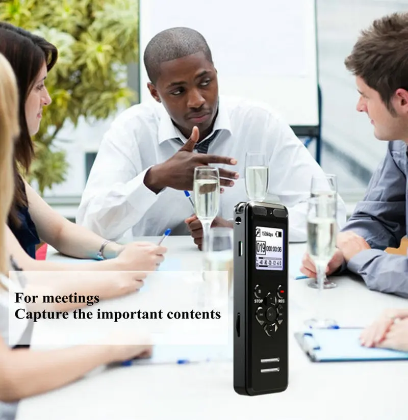 V36 High Sensitive Long Time Law Enforcement Timer Recording Music Mp3