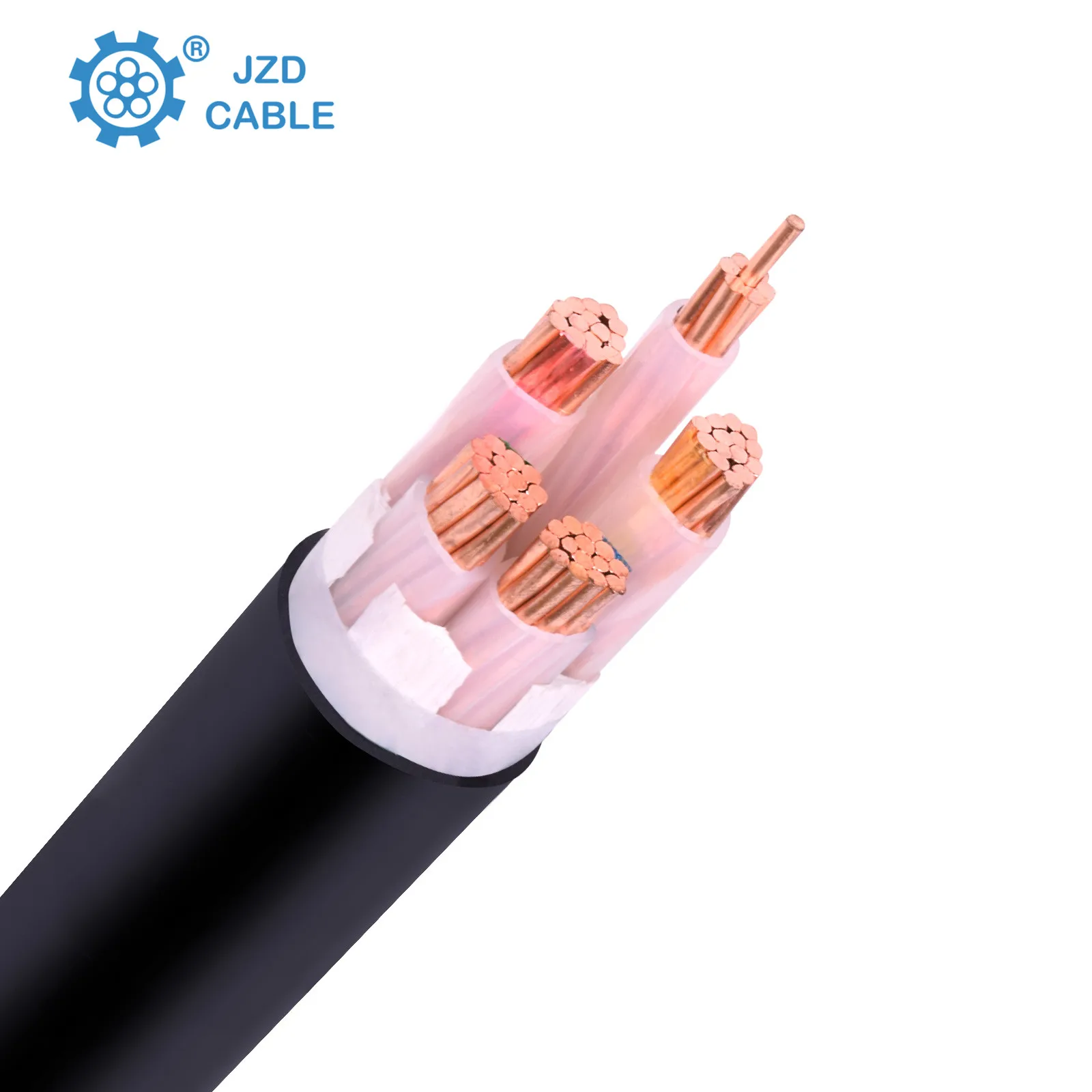 High Quality 35mm2 Copper Conductor 4 Core Cable 3+1 Cores Copper Power Cable 240mm2 Xlpe Cables