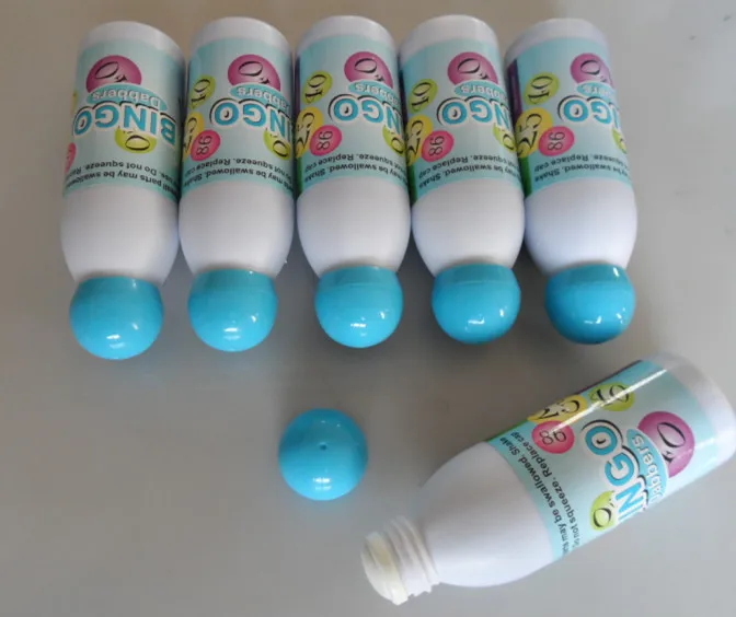 Bingo dauber factory high quality permanent Bingo marker 88ml With 6 colors for choose CH-2821 meet EN71 standar8