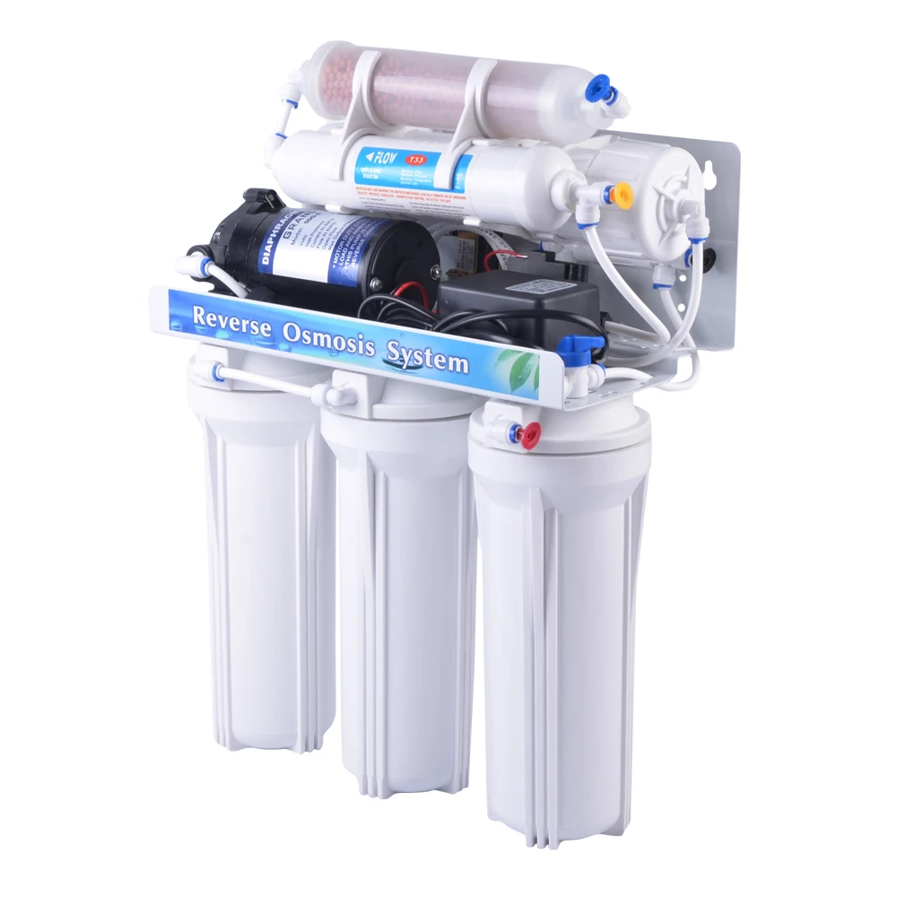50gpd6 Stage Under Sink Water Filter Ro System With Far Infrared Ball