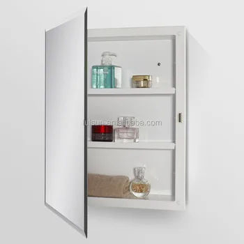 16 X 22 Wall Mounted Single Door Plastic Mirror Cabinet Buy