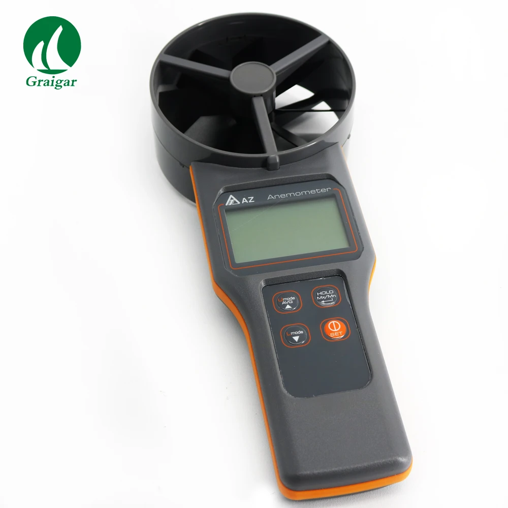 AZ 8917 10cm Vane TEMP.&RH% Anemometer,Handheld Anemometer New product Price