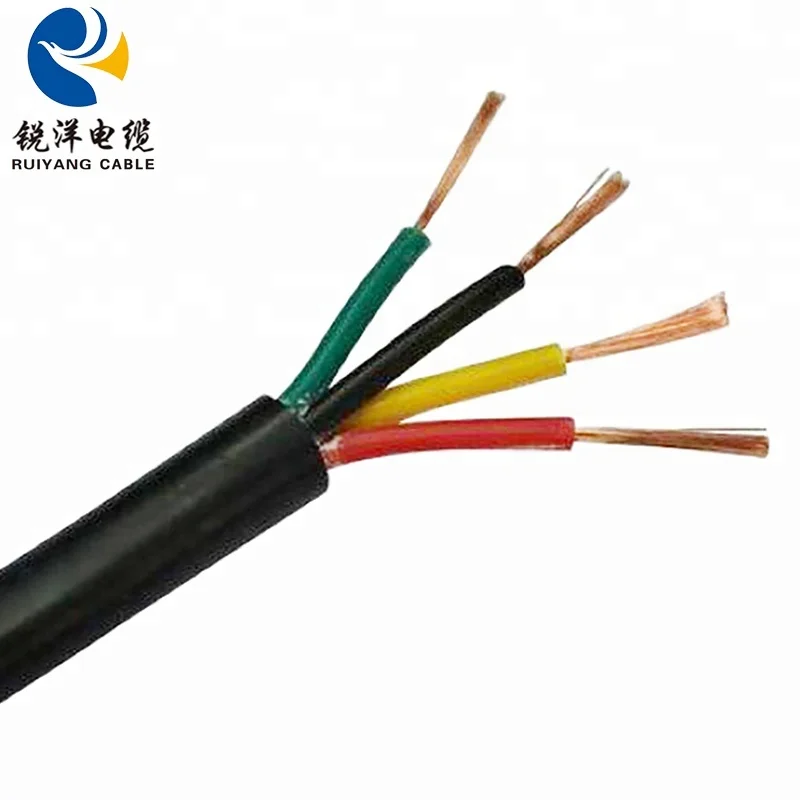 3x0.75mm² Transparent Round Electrical Wire – Replacement Cable For Chandeliers & Lamps (Per Meter)