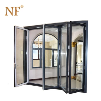 Industrial Warehouse Folding Door Malaysia Aluminium Folding Door