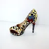 new fashion african wax print shoes