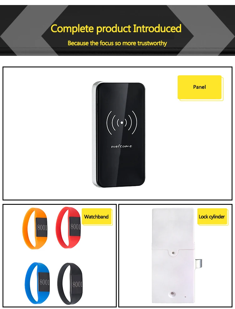 Metal Door Lock Hidden Gun Lock For Gym Locker