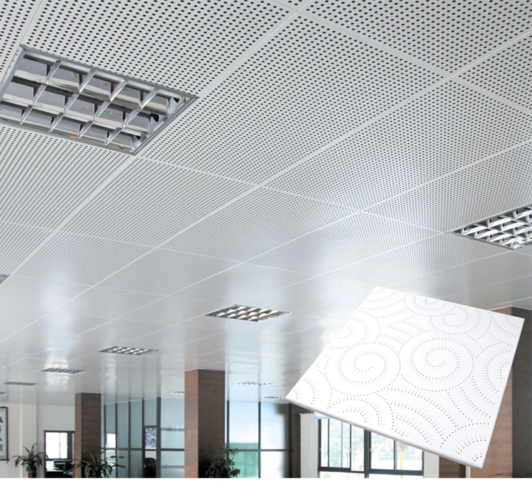 Home False Aluminum Perforated Composite Ceiling Tile - Buy Perforated ...