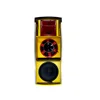 Professional audio sound system dual 15 inch dual HF driver RMS1400W outdoor stage use speaker with portable wheels