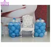 nice design tufted material and crystal buttons in customer chair