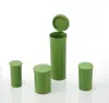De wei easy open end medical Pop Top vials squeeze Plastic Snap Cap Pill Bottles vials