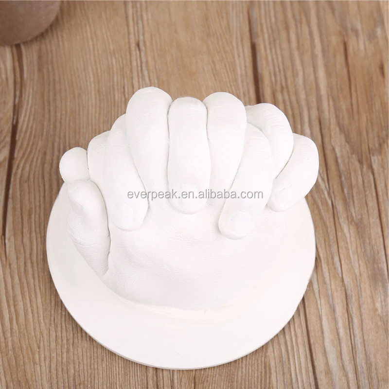 Fai da te coppie mani Casting Kit 3D mani stampo bambino gesso