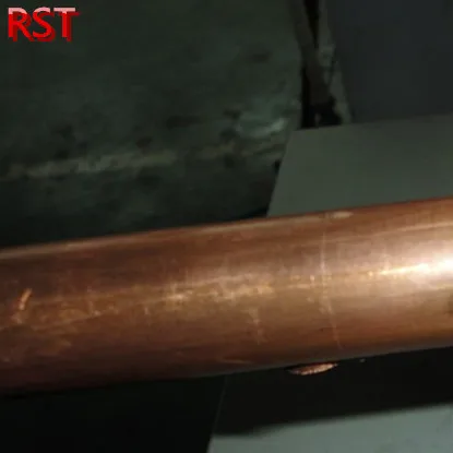 Bronze round tube, 300mm long, 7mmod, 2mm wall thickness, seamless straight  pipe, brass tube, long tube, hard tube-9mm x 1.5mm