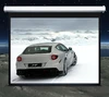 PVC Matte White Projector Screen/HD wall mount pull down projection screen