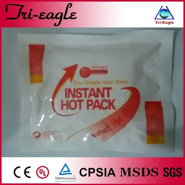Factory Direct Sell Disposable Instant Hot Pack/heat Pad/body Warmer