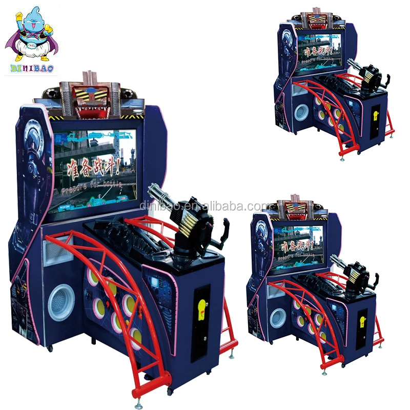 Coin Operated Arcade Rambo Video Shooting Game Machine