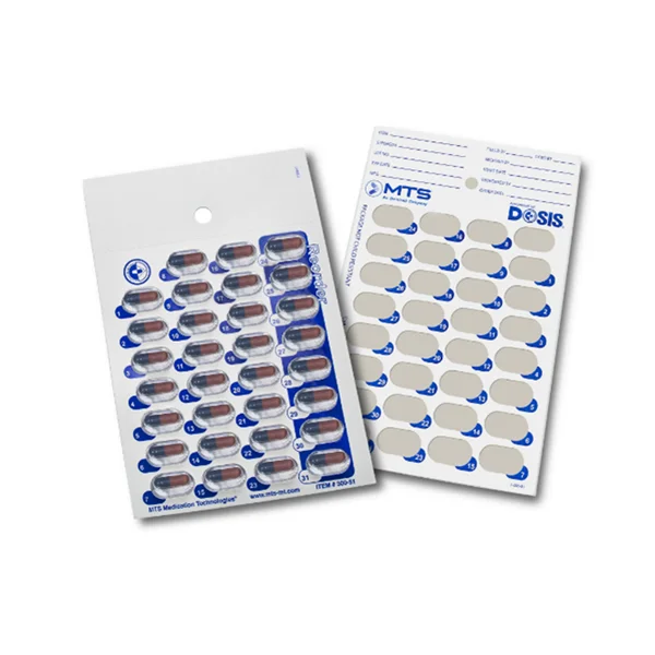 empty blister packs