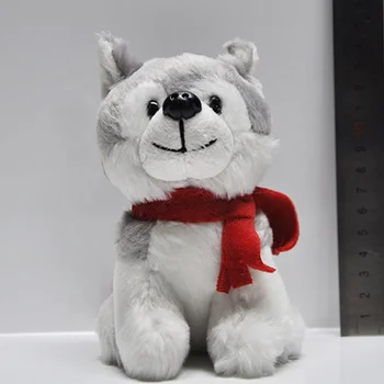 black and white soft toy